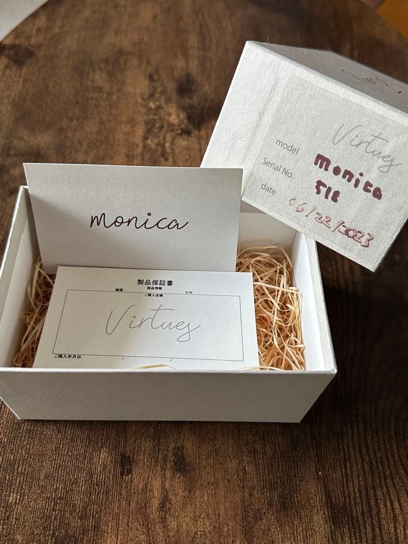 【限定カラー】Virtues monica Limited シルバー