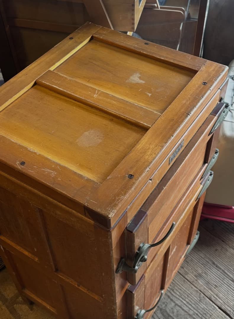 昭和レトロ 古道具 アンティーク冷蔵庫