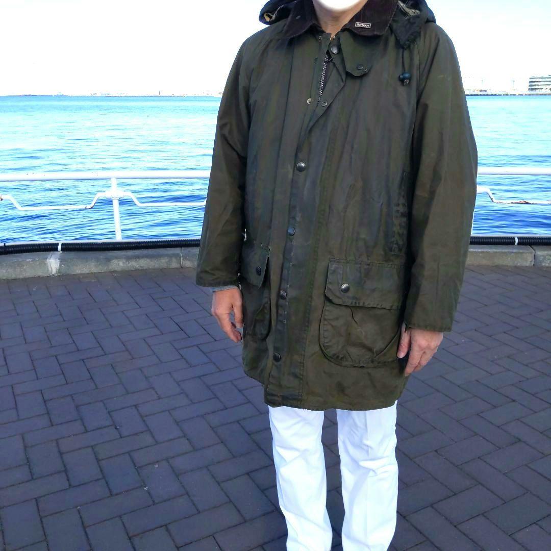 ◎Barbour・バブアー◎フード付き◎ビンテージ◎GAMEFAIR オイルド