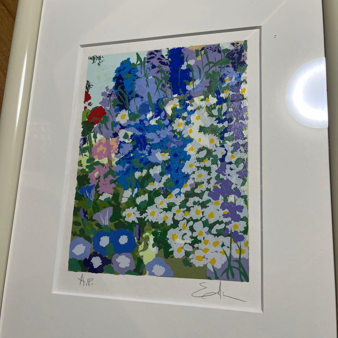 K48 イーダ ヴァリッキオ AP版　版画　☆裏面直筆サインあり　超希少品