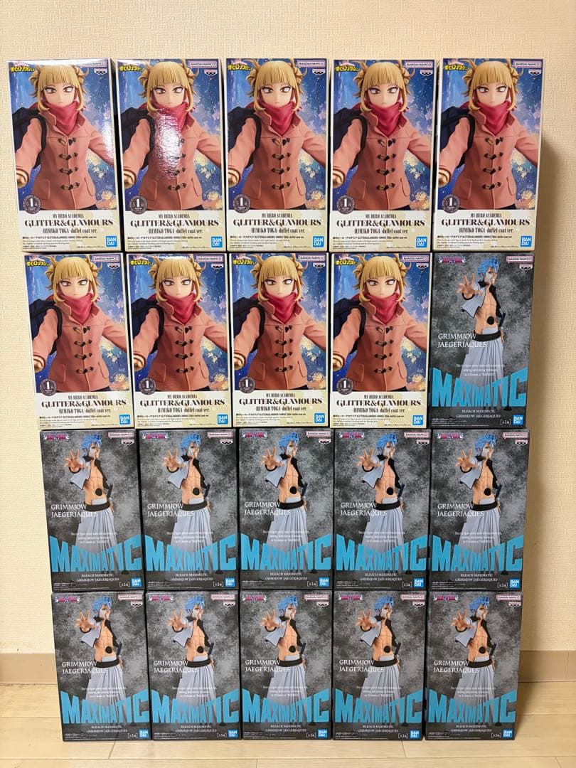 BLEACH グリムジョー ヒロアカ トガヒミコ フィギュア ブリーチ