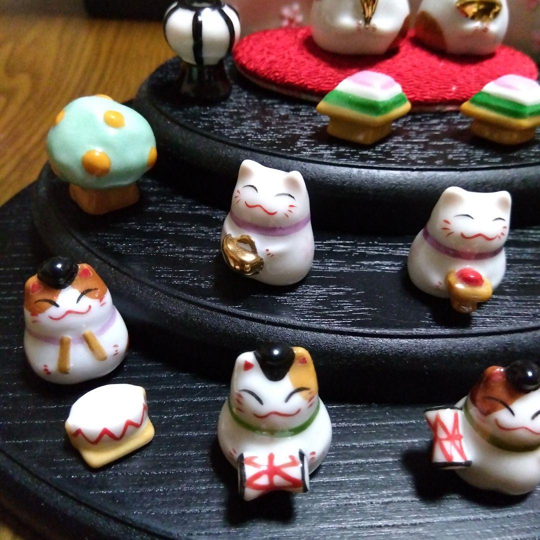 猫舎道楽堂本舗 猫のお雛様セット