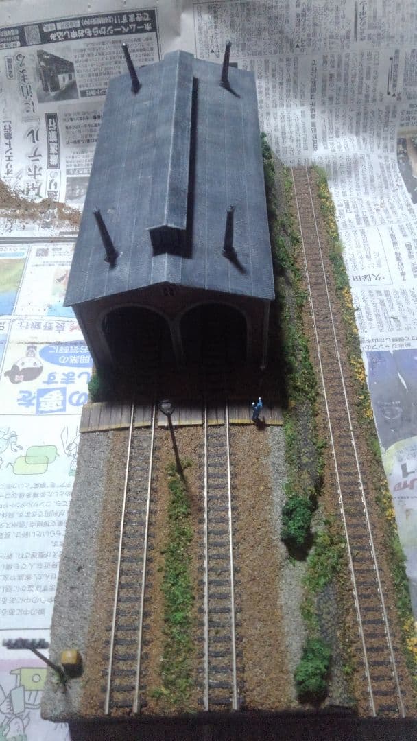 専用出品❗️✨HG仕上げ✨レンガ造り機関庫展示用ケース付き✨３線仕様❗