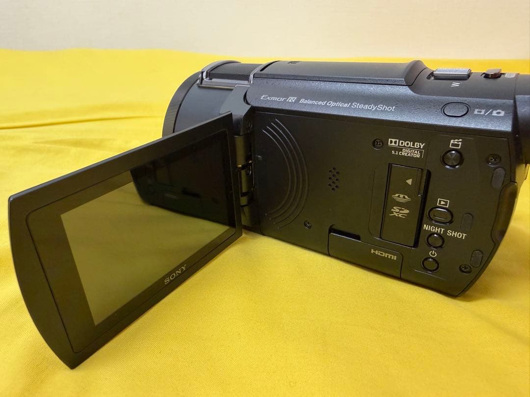 【ちるちん】SONY FDR-AX60ビデオカメラ本体 予備バッテリー