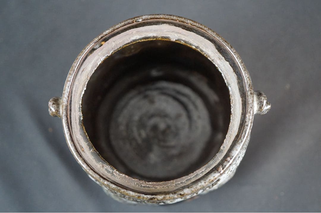 室井光悦 造 水指 箱付 茶道具