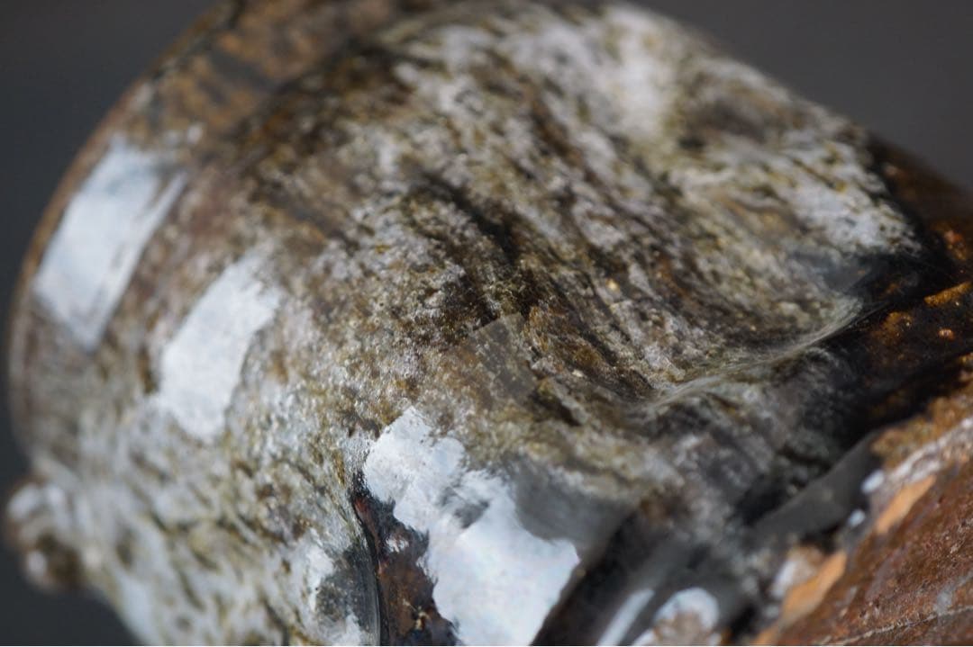 室井光悦 造 水指 箱付 茶道具