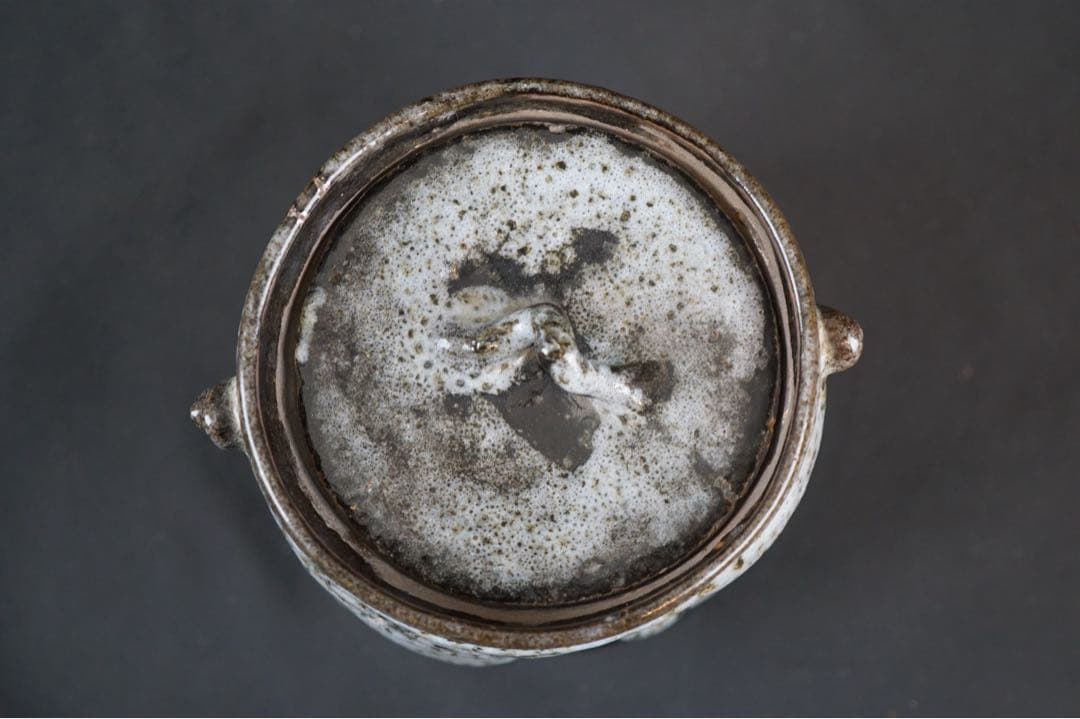 室井光悦 造 水指 箱付 茶道具