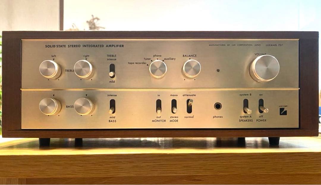アンプ LUXMAN SQ 707
