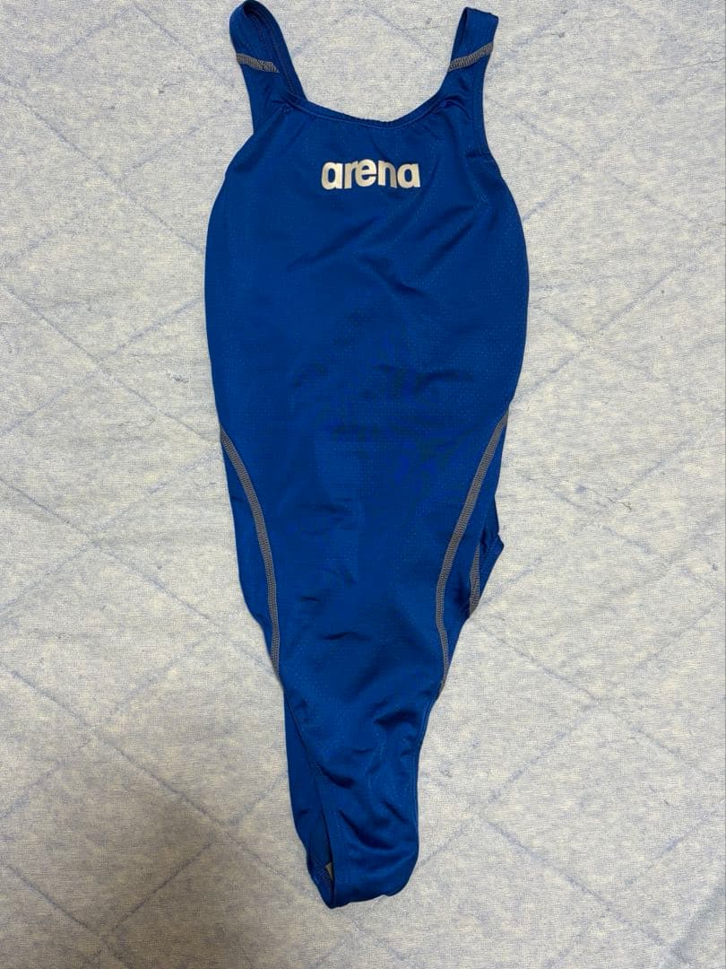アリーナARN-1021W DBSV Oサイズ 女子水泳部で使用（しみ汚れあり）