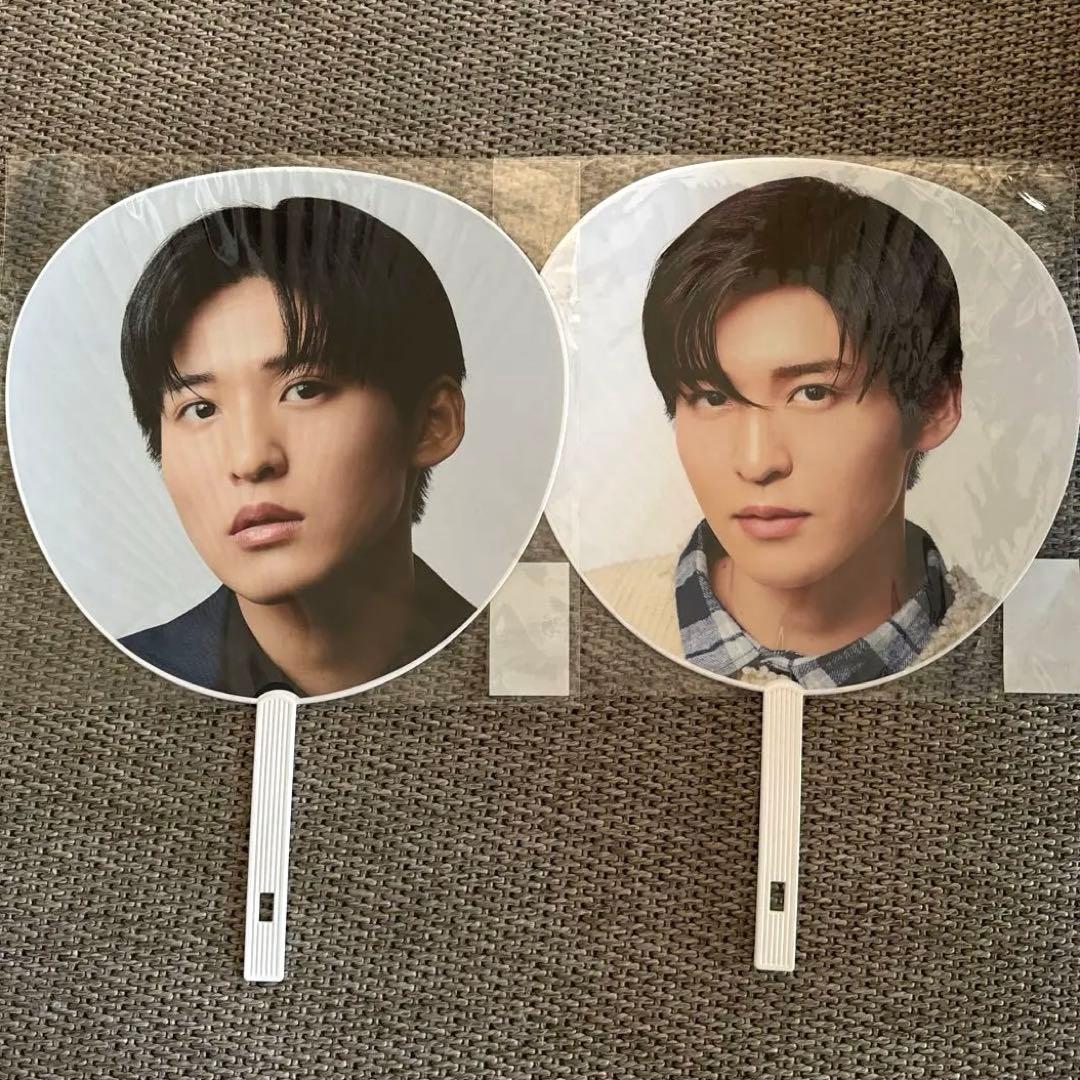 Man 目黒蓮　うちわ　エロハン　セット