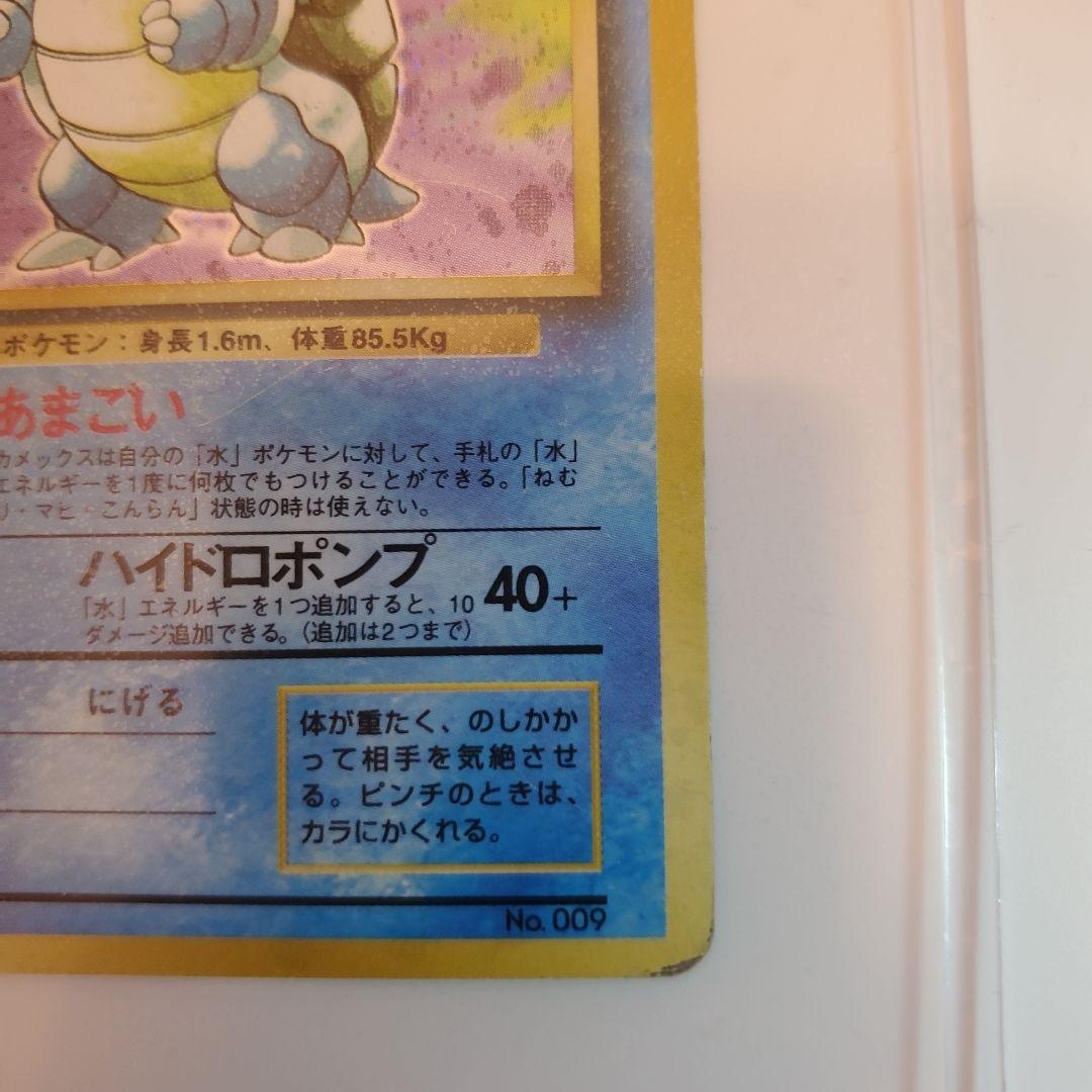 旧裏　ゼニガメ　カメール　カメックス 3枚セット　 No.009