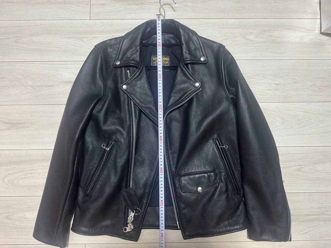 ジャケット・アウター VANSON CUSTOM LEATHER RIDERS JACKET
