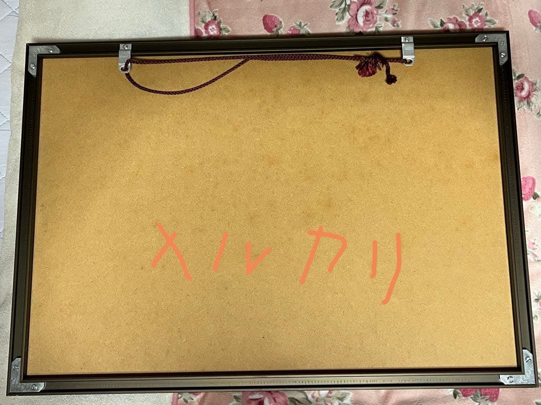 the GazettE DIM発売時当選品パネル&サイン入りポートレート非売品