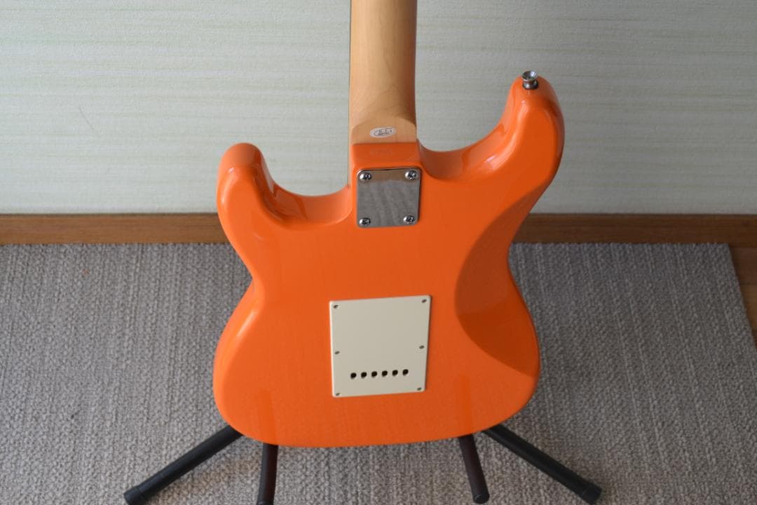 【極上品】Photogenic ストラトキャスタータイプ エレキギターオレンジ
