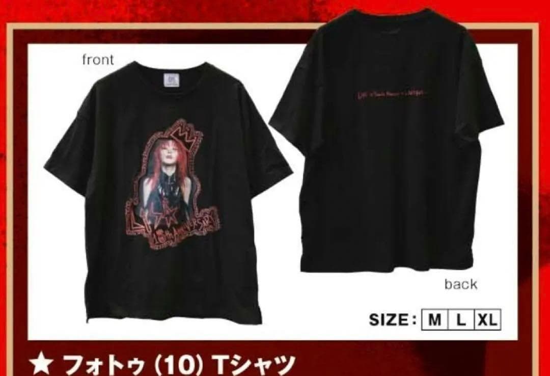 LiSA Tシャツ　～LiSA Ver.～　＜XL＞