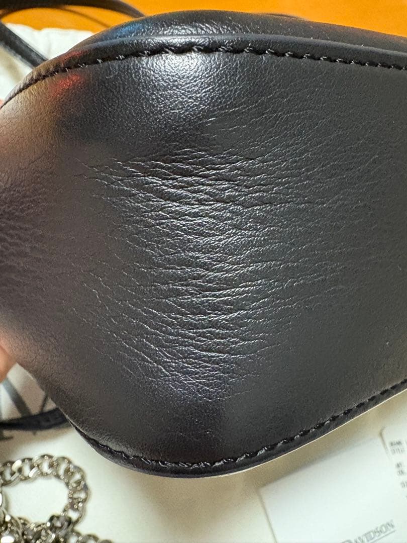 J&M DAVIDSON ショルダーバッグ チェーン ペブルミニ