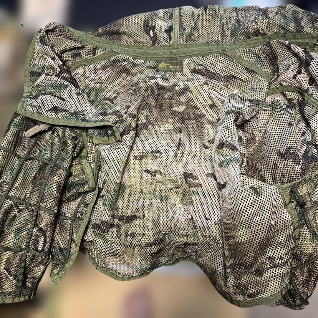 ORDNANCE メッシュ迷彩タクティカルジャケット