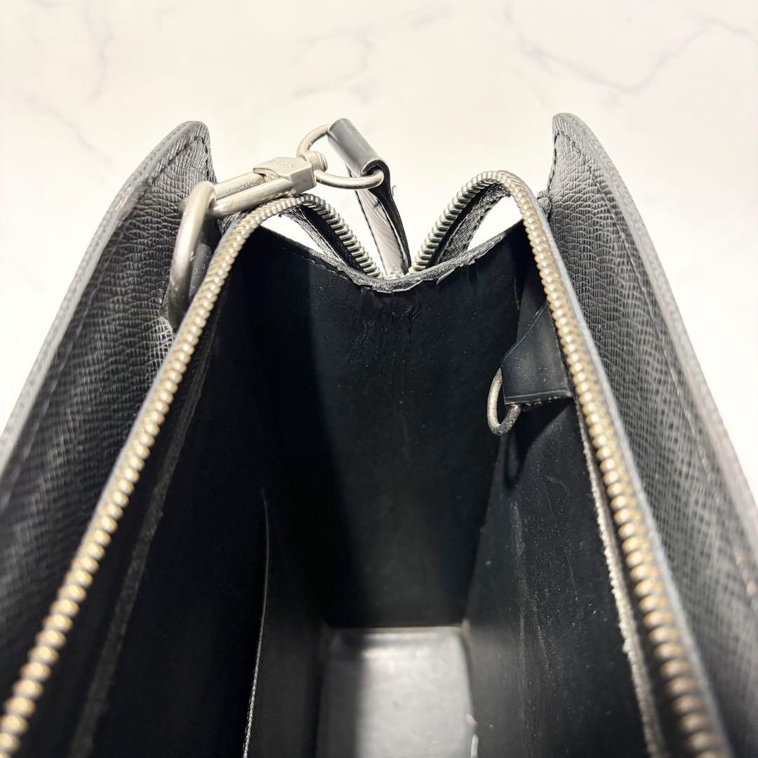 【美品】LOUIS VUITTON ルイヴィトン　2way ビジネスバッグ　黒