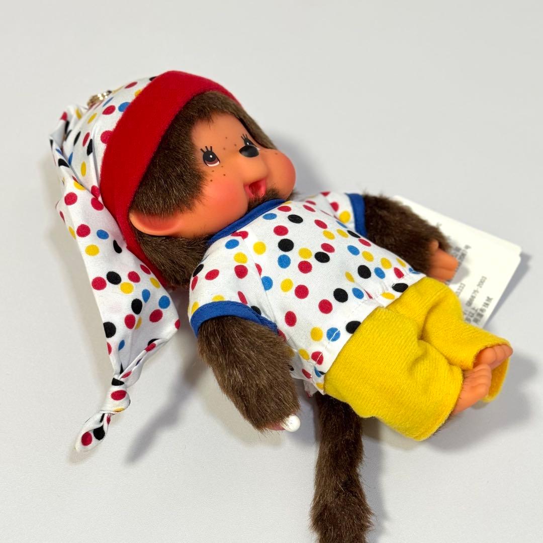 モンチッチ Sサイズ 男の子白Tシャツ＆パンツ キーチェーン付き