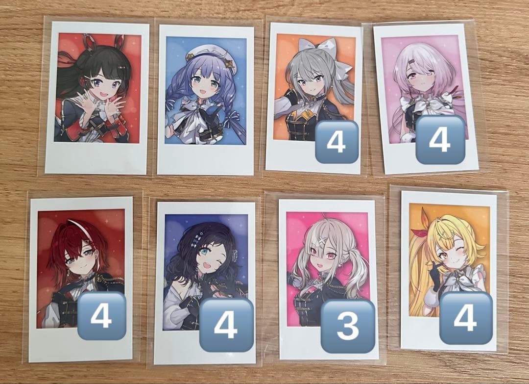 にじさんじ カード類まとめ売り