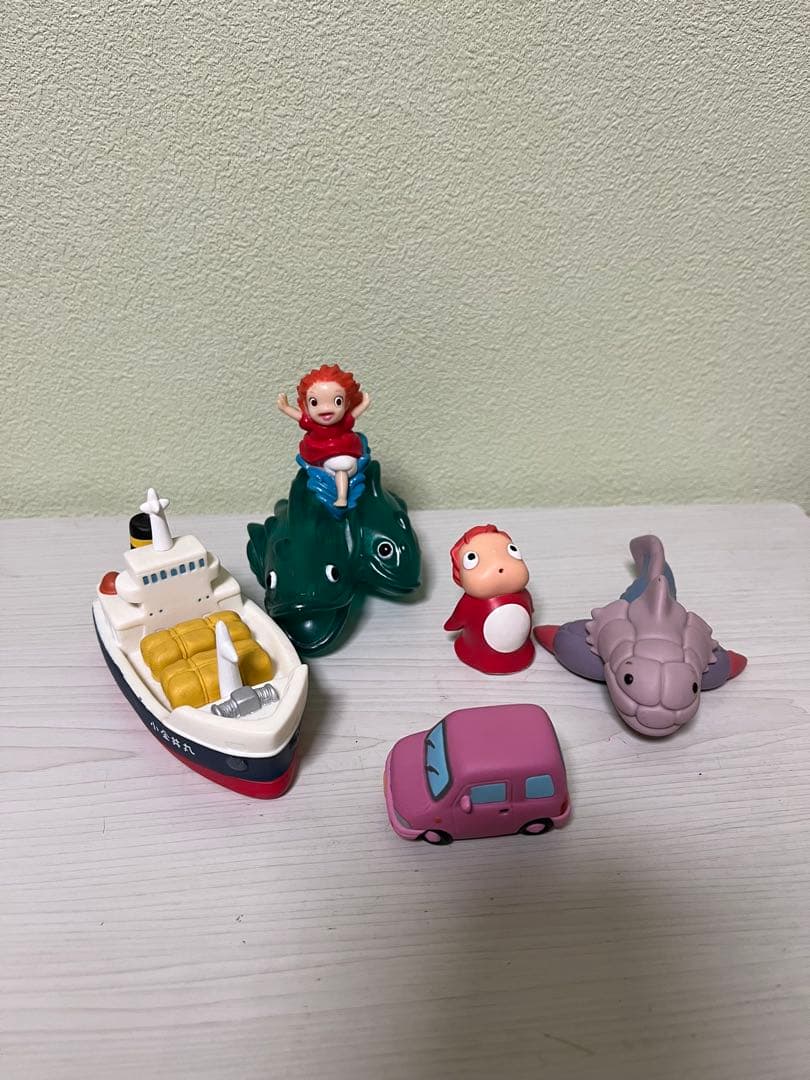 崖の上のポニョ　ソフビ　セット　おもちゃ　フィギュア