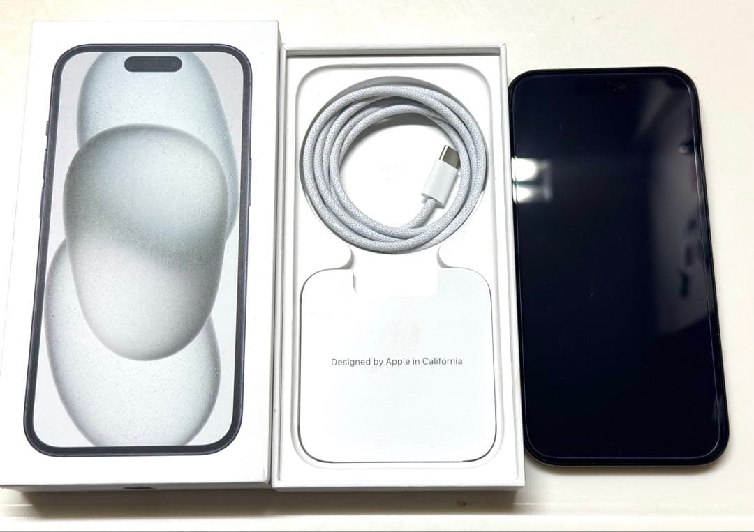 Apple iPhone 15本体 バッテリー85% SIMフリー