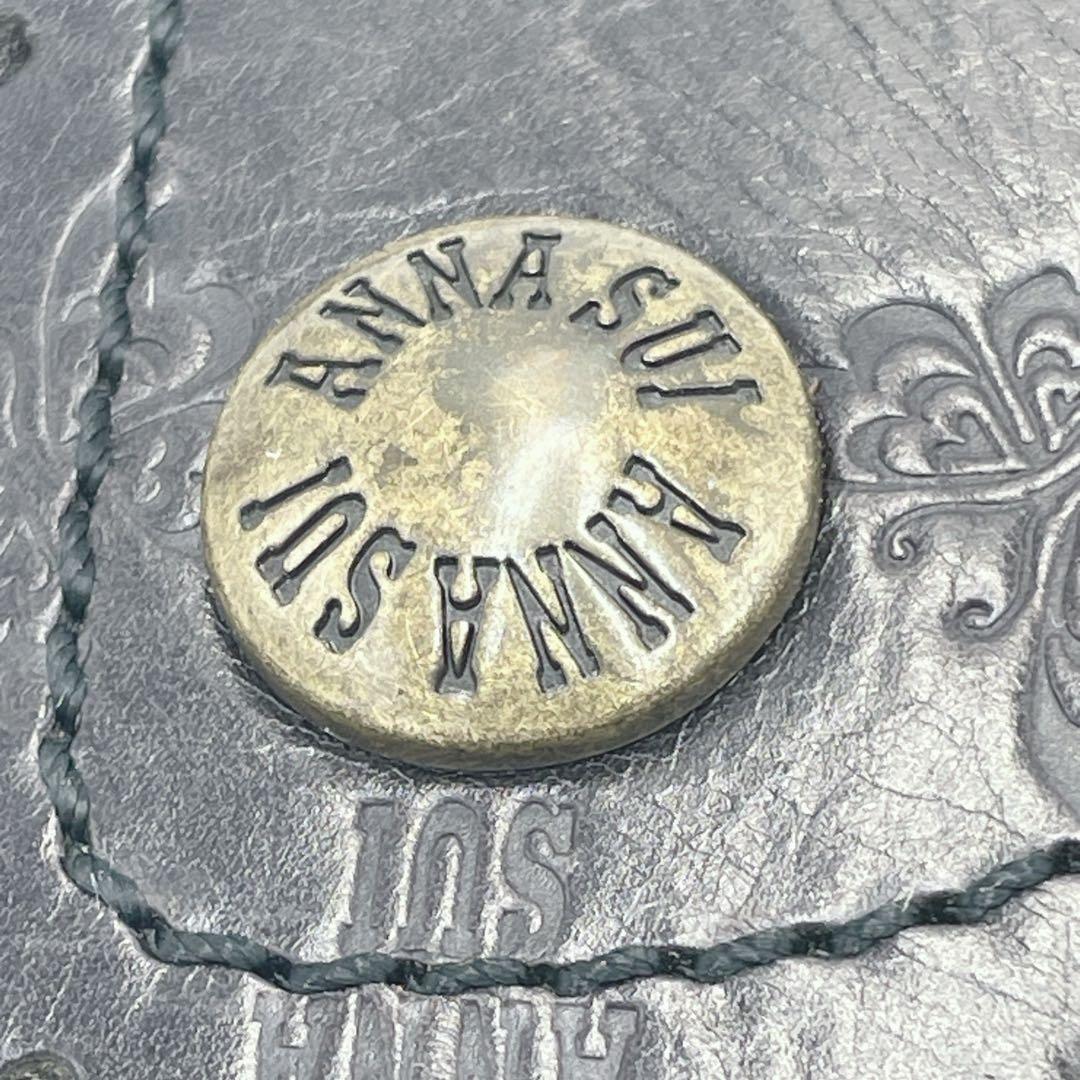 【廃盤品】ANNA SUI アンジェリーナ がま口 折り財布 バタフライ