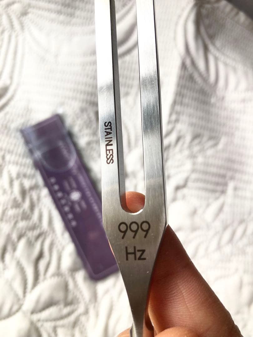 ニチオン　ステンレス製　999Hz音叉