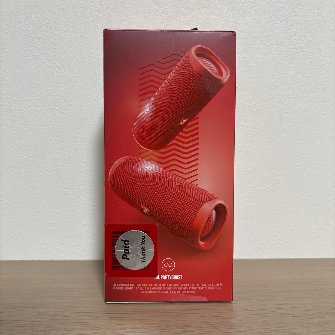 JBL ジェービーエル FLIP5 Bluetooth スピーカー レッド