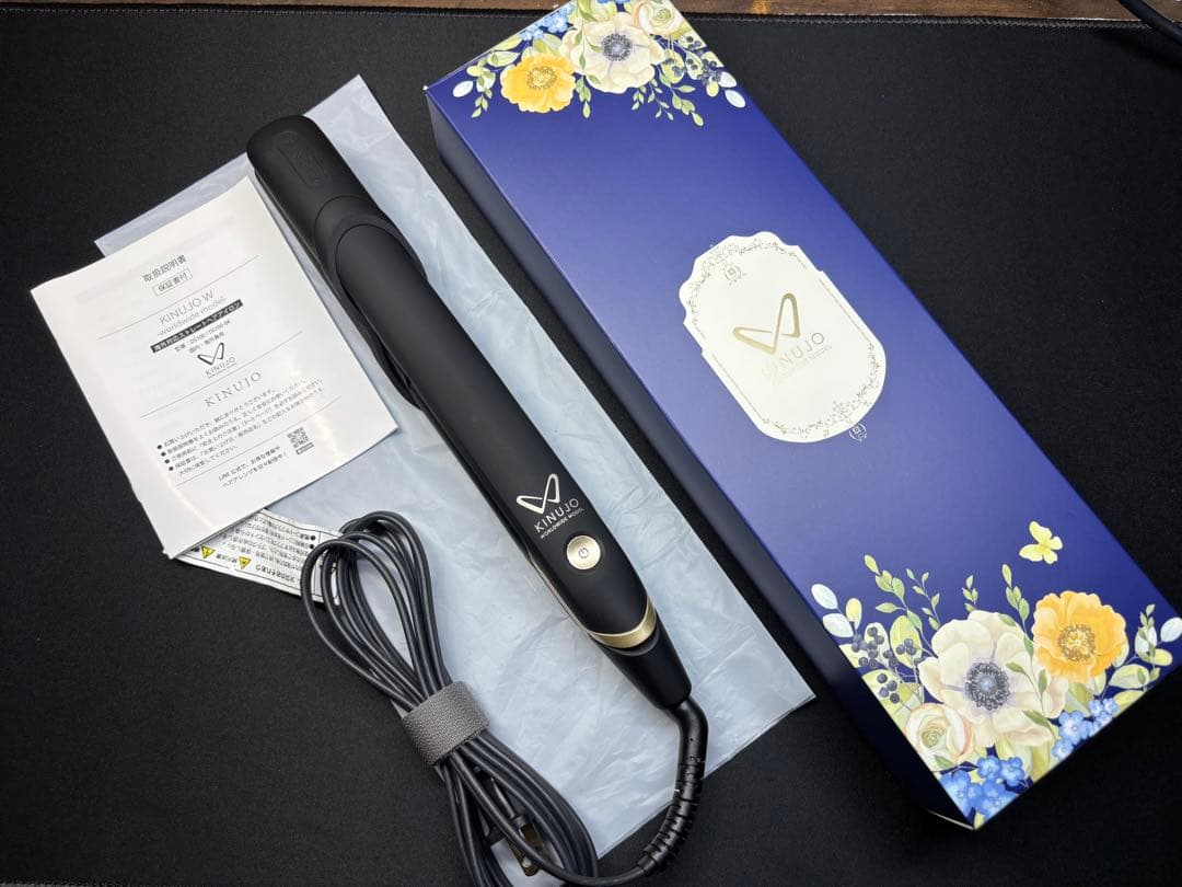 絹女 ヘアアイロン KINUJO DS100 ストレートアイロン