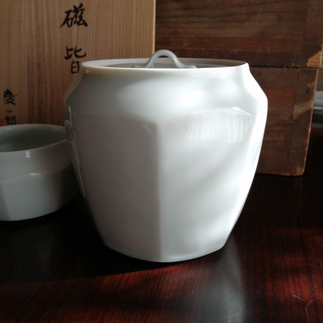 川越　松本慶一郎　白磁皆具