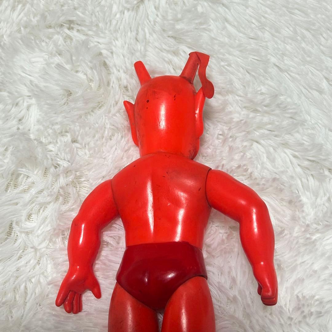 【当時物】　タイガーマスク　ザ・レッド・デスマスク（赤き死の仮面）ソフビ