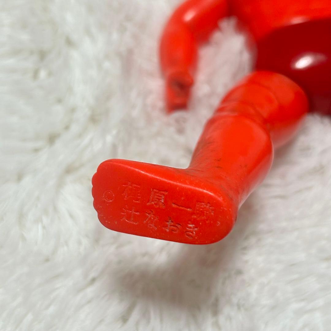 【当時物】　タイガーマスク　ザ・レッド・デスマスク（赤き死の仮面）ソフビ