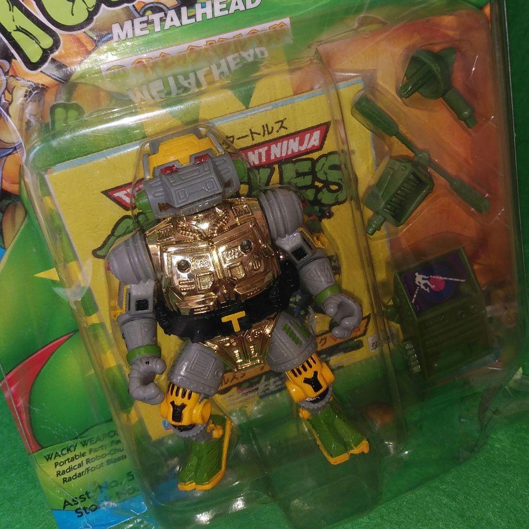 ミュータント　ニンジャ　タートルズ　メタルヘッド　フィギュア　アメトイ　未開封