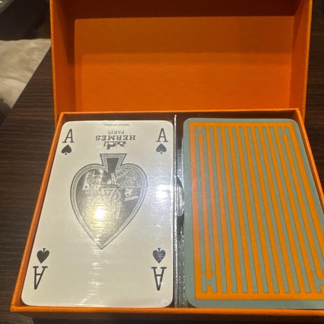 未使用 エルメス トランプ セット ミニ サイズ カードゲーム ボードゲーム
