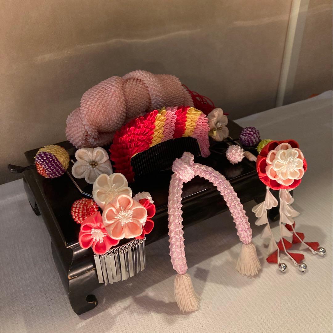 専用　七五三　おはりばこ　八重梅花簪セット花櫛簪　玉簪　その他8点　全12点