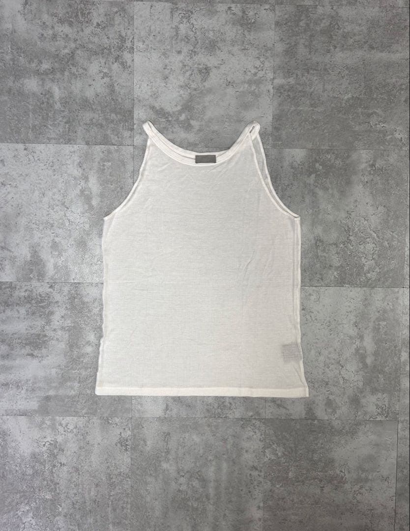 Dior Homme SS06 レーヨン　ストライプ　キャミソール　タンクトップ