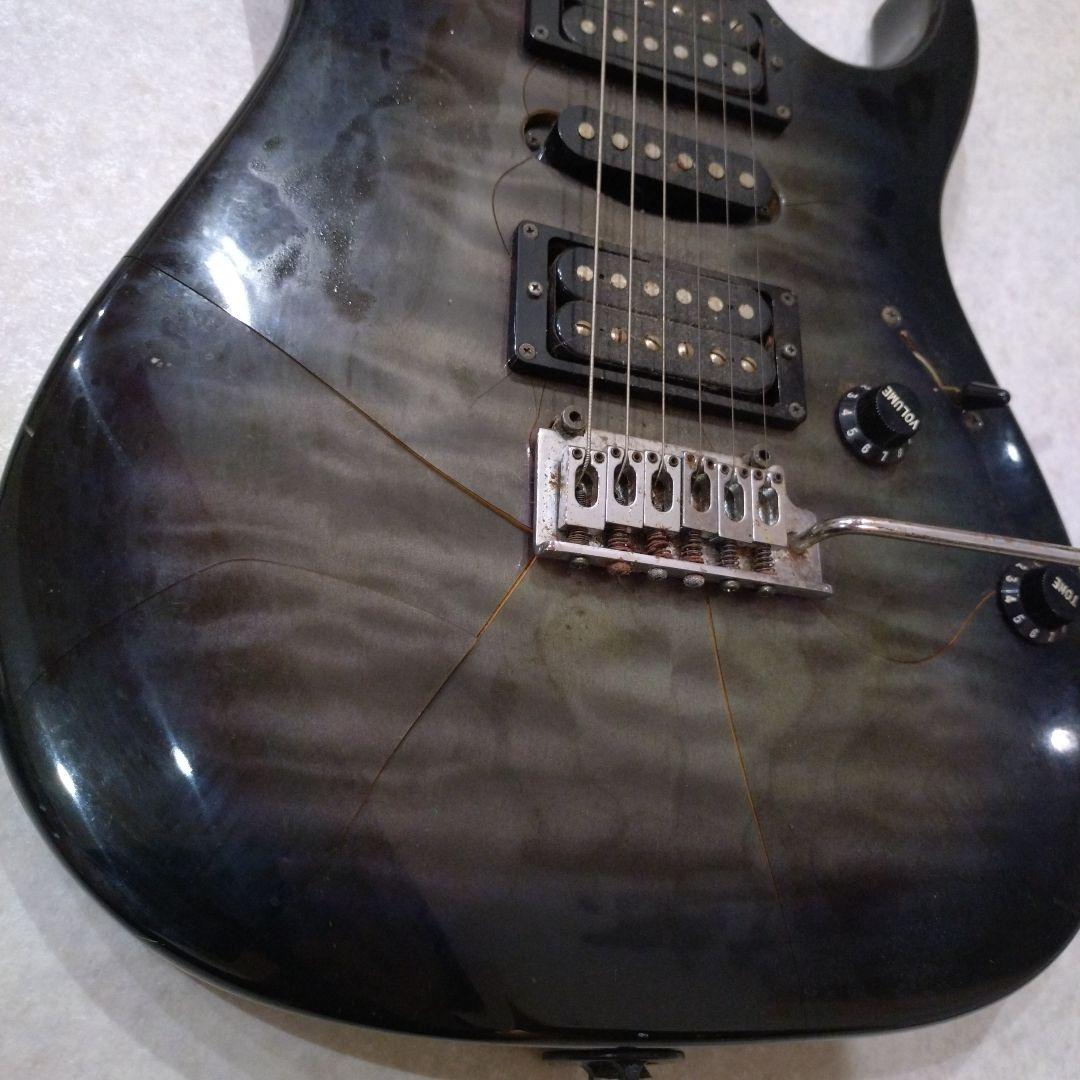 Ibanez エレキギター グラデーションブラック