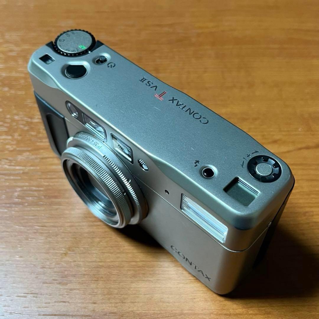 CONTAX TVS II フィルムを装填して動作確認済み