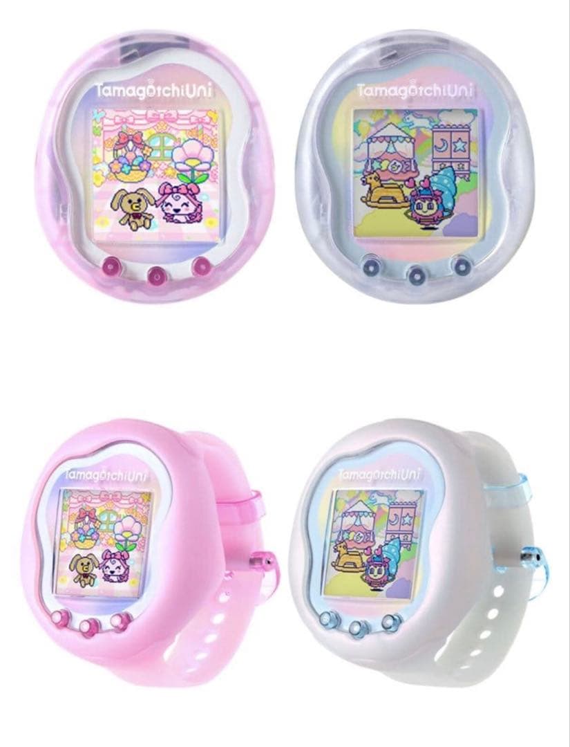 Tamagotchi Uni たまごっちユニ　ピンク ホワイト　2個セット
