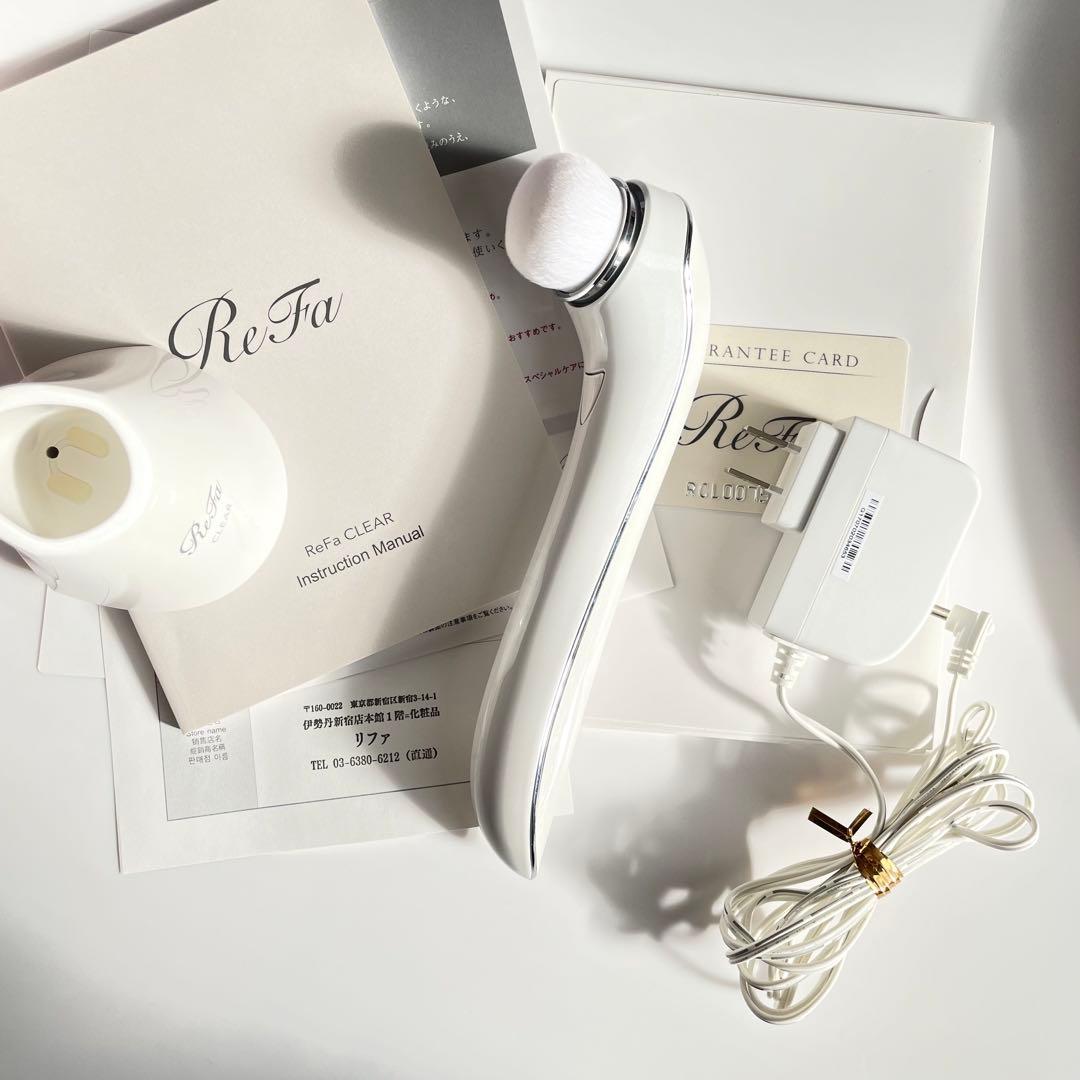 ReFa CLEAR フェイスケア ブラシ リファクリア 18000円引き