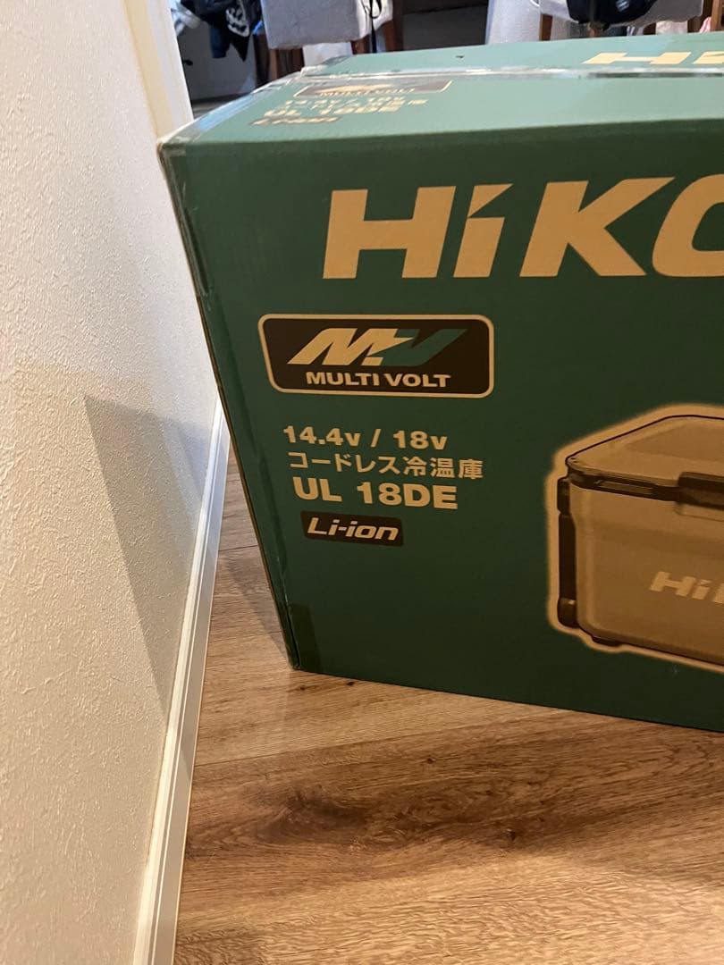 ハイコーキ　コードレス冷温庫　UL18DE 新品　フォレストグリーン　電池付送込