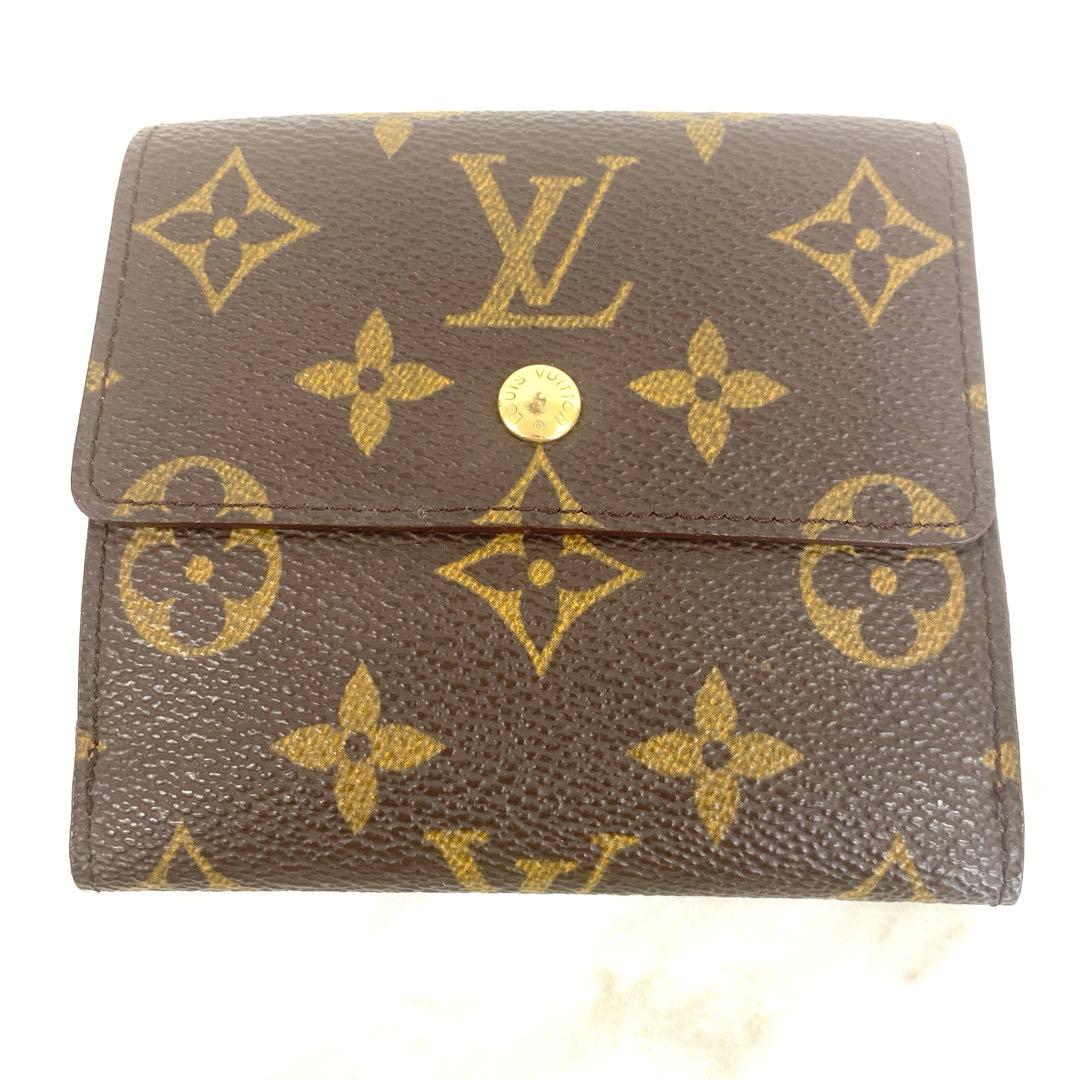 #ルイヴィトン モノグラムのお財布　ユニセックス　Wホック