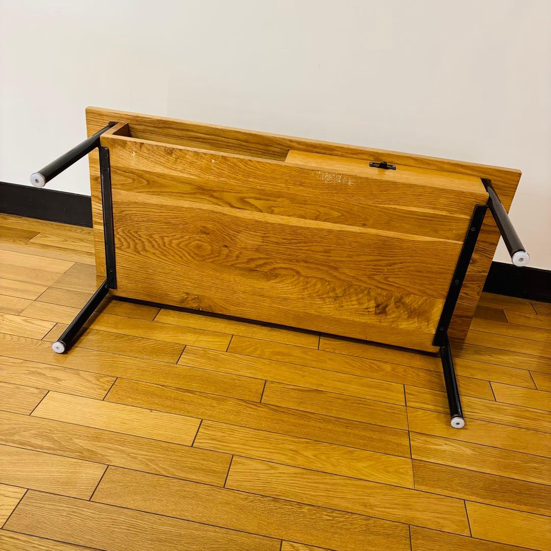 【希少品】関家具 CRASH GATE ノットアンティーク引き出し付　送料込み