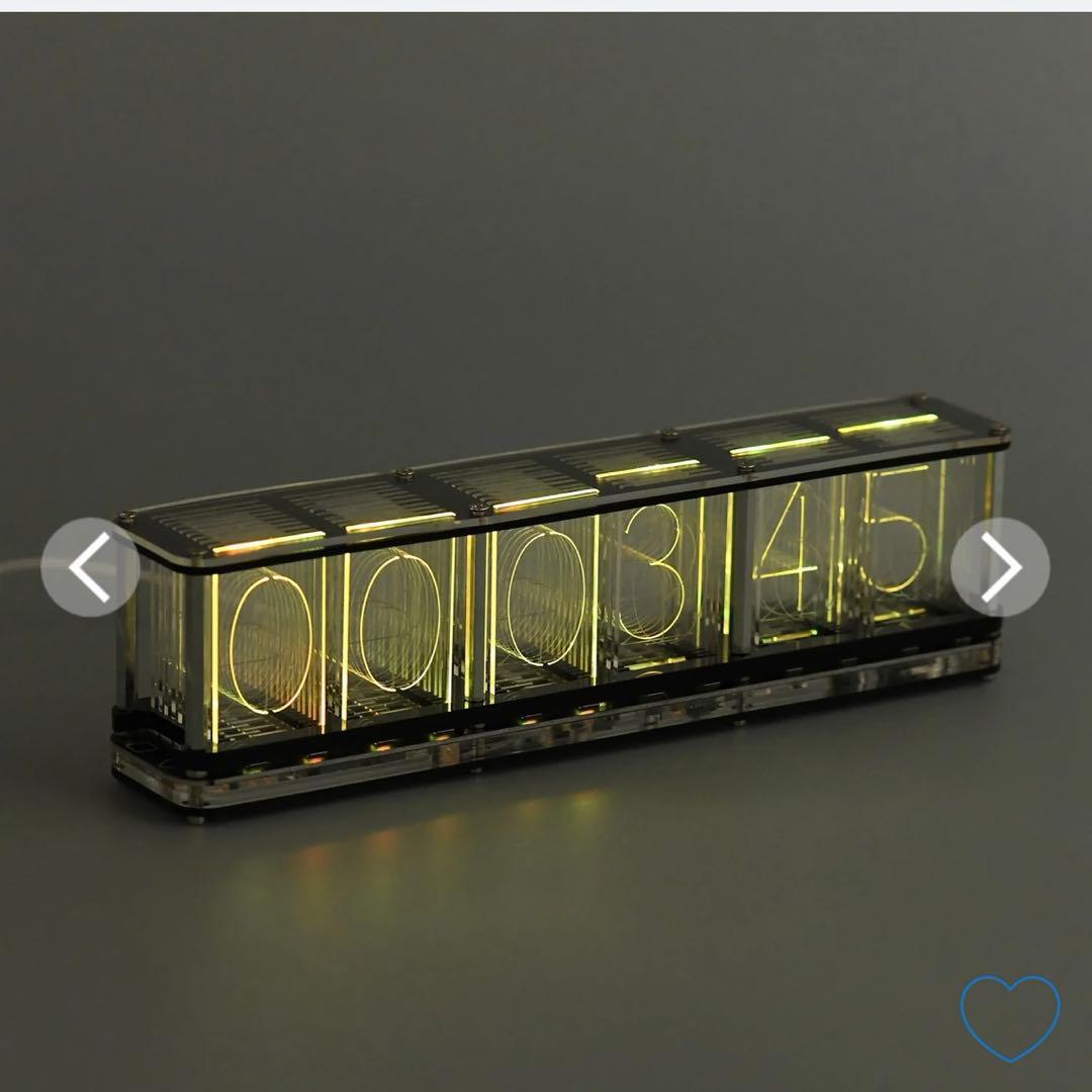 インテリア時計 RGB TUBE CLOCK