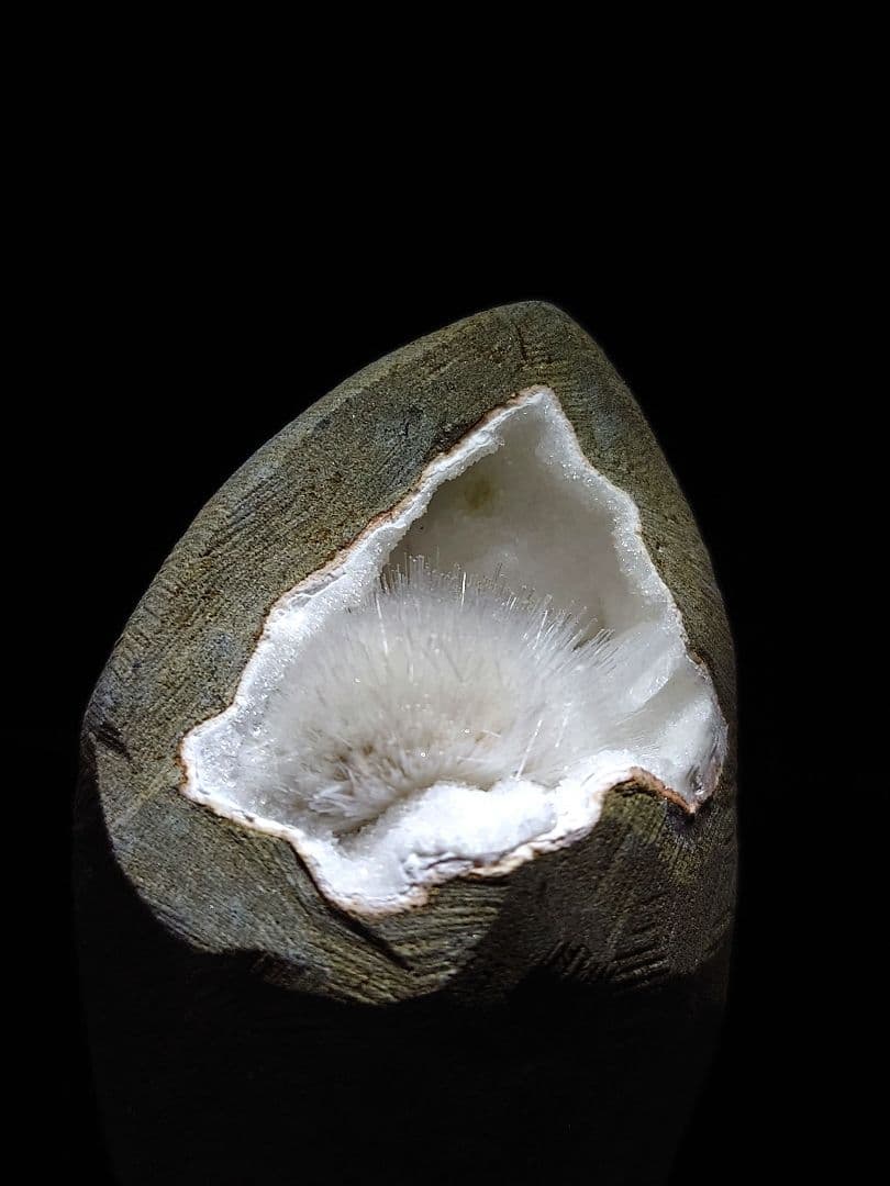 スコレサイト インド産 鉱石 鉱物 ミネラル 標本 原石 母岩付き②