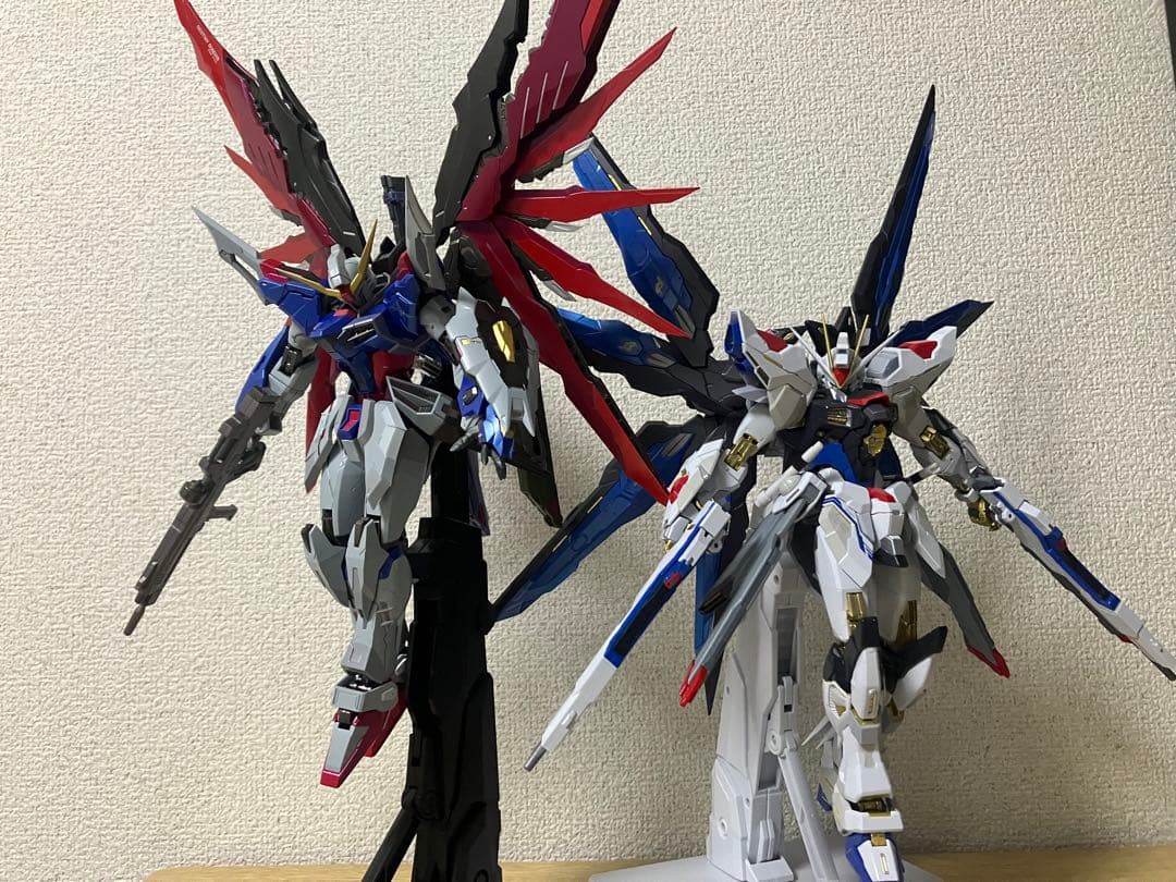 L BUILD デスティニーガンダム & ストライクフリーダムガンダム