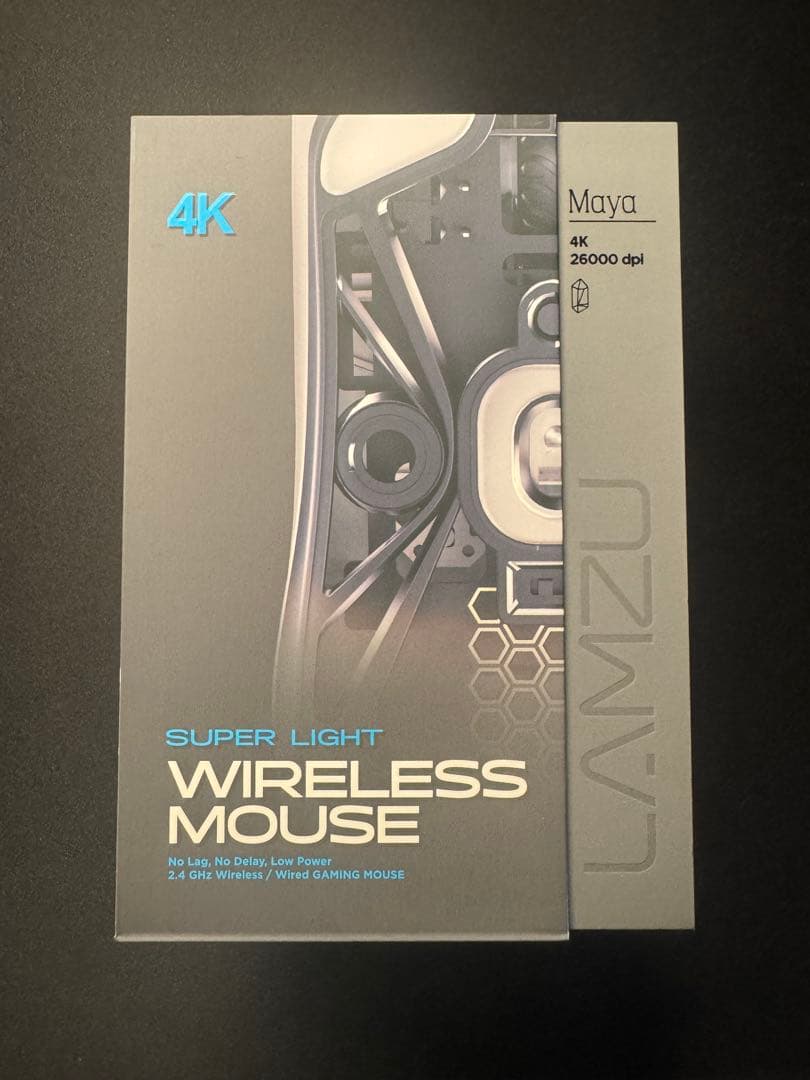 マウス・トラックボール LAMZU Maya 4k Cloud Grey