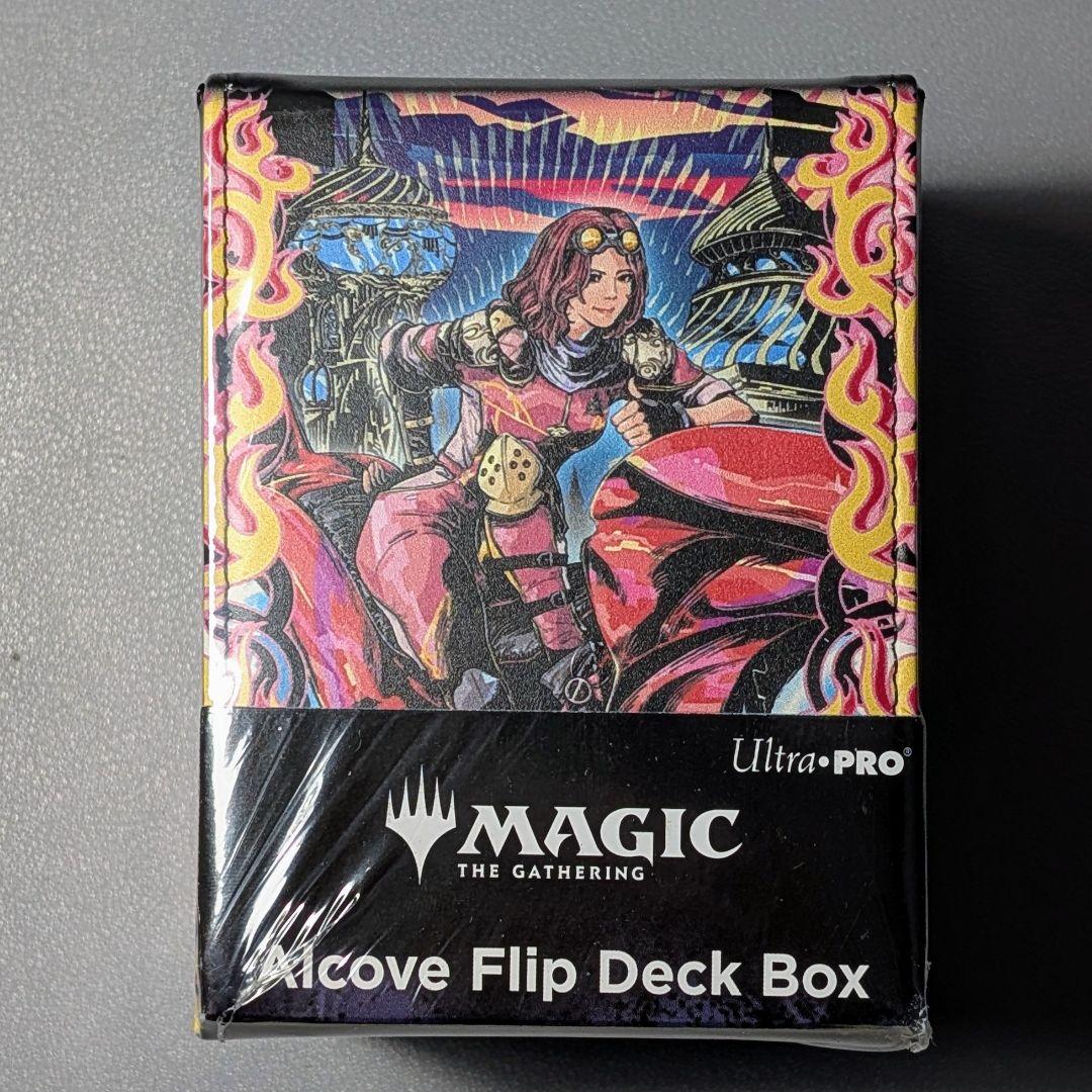 【未使用】灯を追う者、チャンドラ　プレイマット　スリーブ　デッキボックス　セット