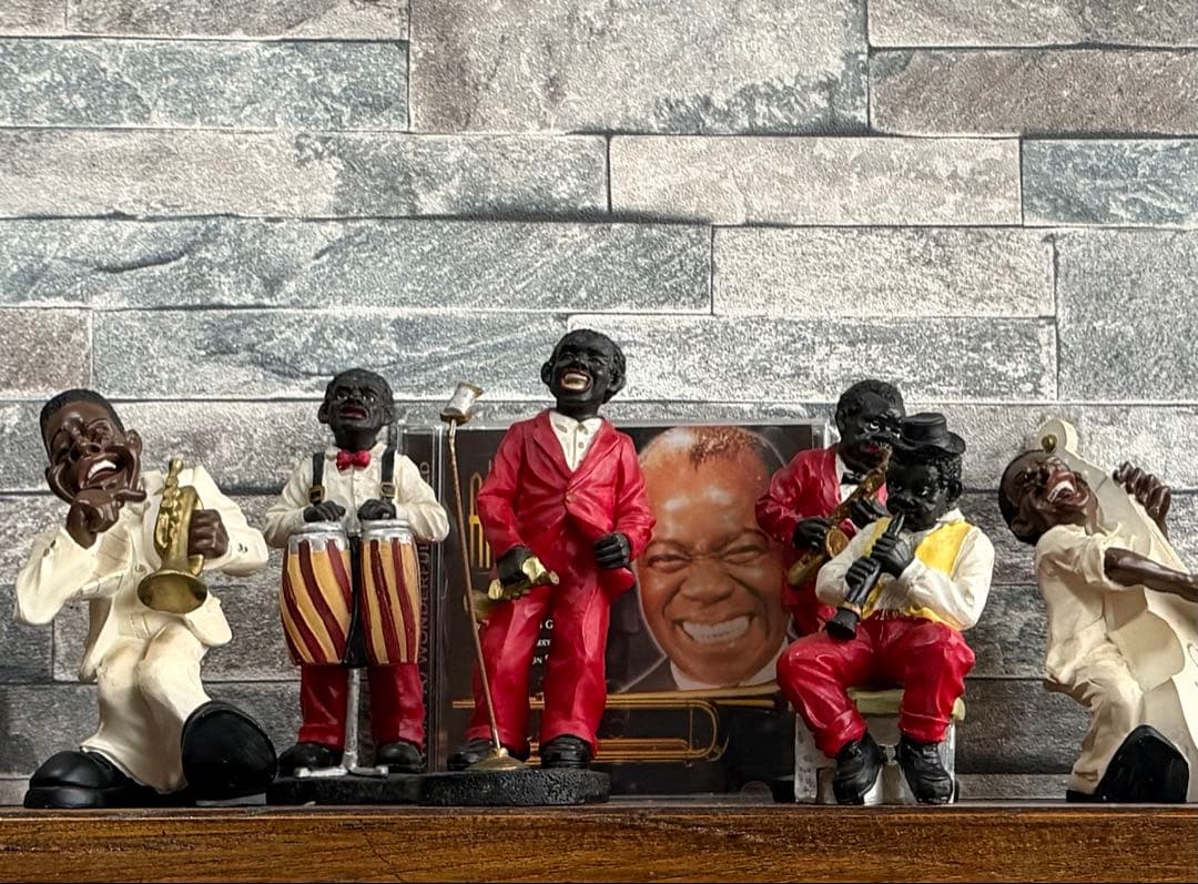 異色黒人ジャズＢAND登場8人衆♯ルイアームストロングと共演♯希少